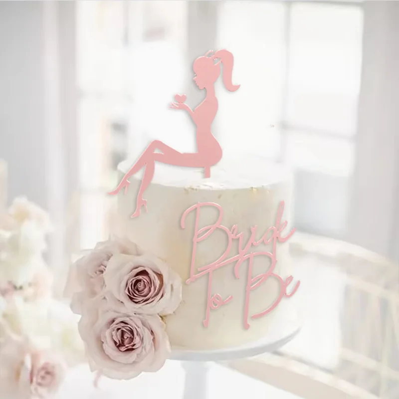 

Bride To Be Love Heart Cake Toppers Gold Acrylic Wedding Cake Bridal Wedding Party Dessert Baking Cake Decorations Engagement