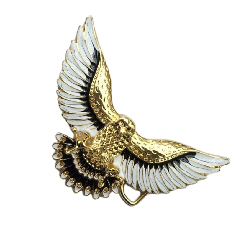 

Vintage Metal 3D Stereo Eagle Belt Buckle Delicate Belt Buckle DIY Waistband Accessories Rock Buckle