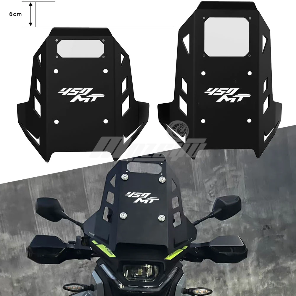 

For CFMOTO 450MT IBEX450 CF Moto 450 MT Ibex 450 2024 2025 2026 Motorcycle Front Windshield Airflow Wind Deflector Windscreen