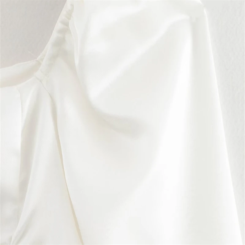 KEYANKETIAN Women's thick satin evening dress with bubble sleeves, slim fit MINI short skirt, elegant A-line dress