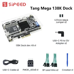 Sipeed Tang Mega 138K Dock Development Board GOWIN GW5AST RISCV FPGA Premier Affordable High-Capacity FPGA Development Kit