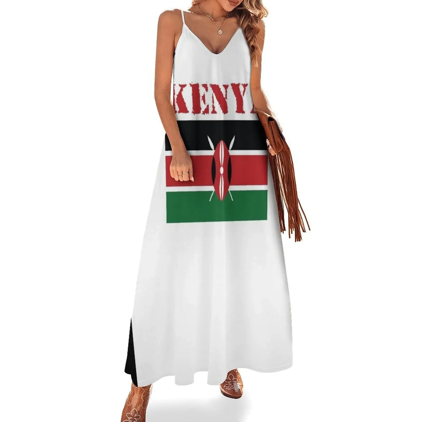 

Kenya Sleeveless Dress luxury woman party dress prom dresses 2024