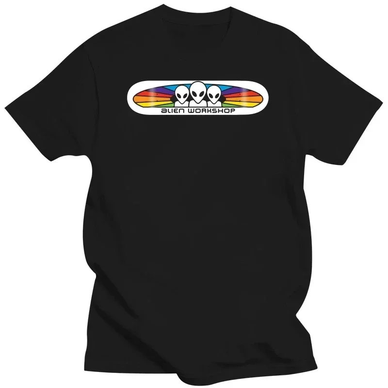 Alien Workshop T-shirt Men's Black T-shirt clothing Fashion gift New from USA a Team pure cotton short sleeve T-shirt Summer men