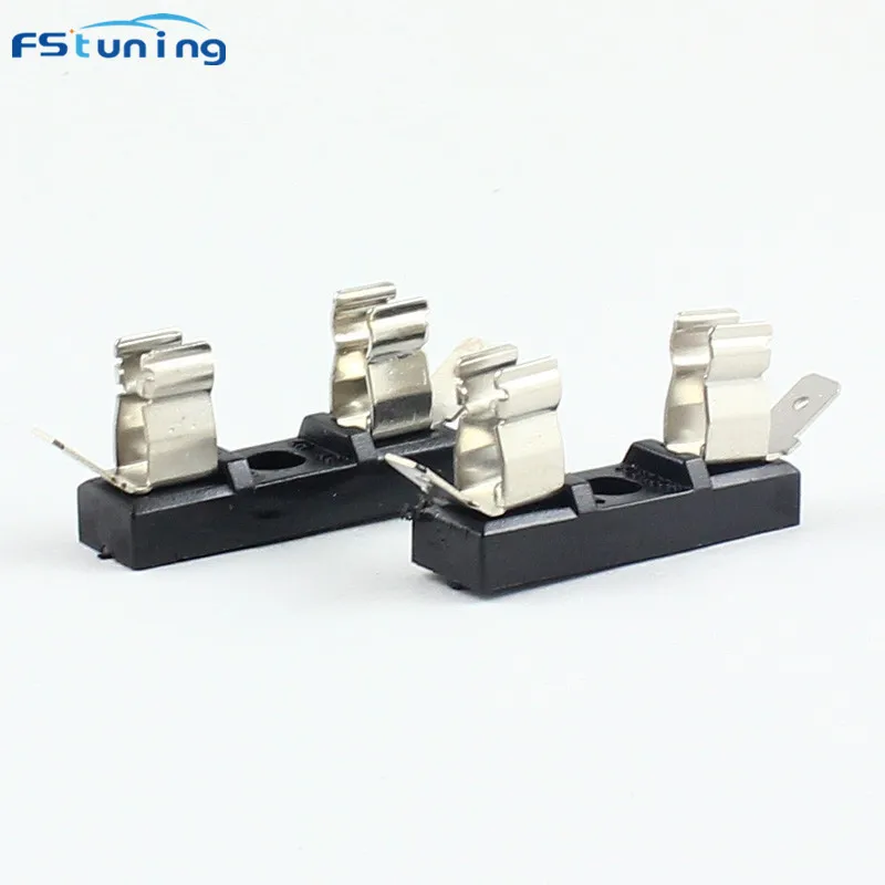 FSTUNING C5W Led Bulb Holder 31mm 36mm Car Reading Lamp Led License Plate Lamp Holder Festoon 31mm 36mm Socket Adapter Base