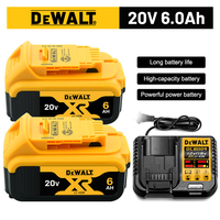 20V 5.0Ah lithium battery, BDC112 DEWALT charger, original DEWALT 18V DCB206, DCB205, DCB200 60V flex volt battery DCB609