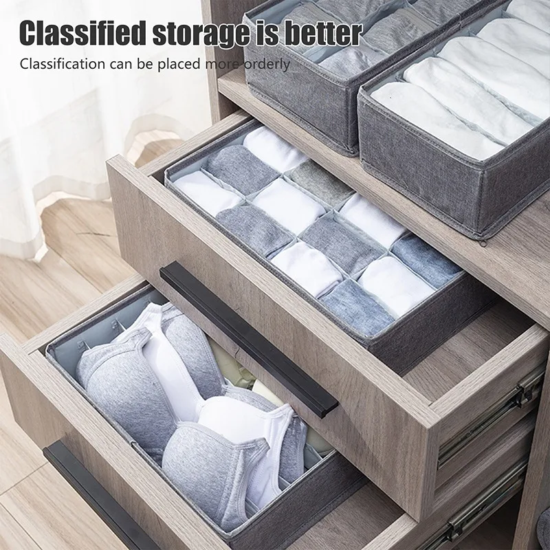 Mode Unterwäsche Bh Lagerung Box Unterwäsche Organizer Box Panty Socken Fach Lagerung Box Schublade Lagerung Box Hause Lagerung – Detail 3