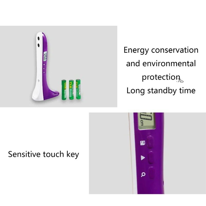 Portable Ultrasound Stadiometer - Height Measuring Device for Children and Adults, Track Height Measurement Drosphip