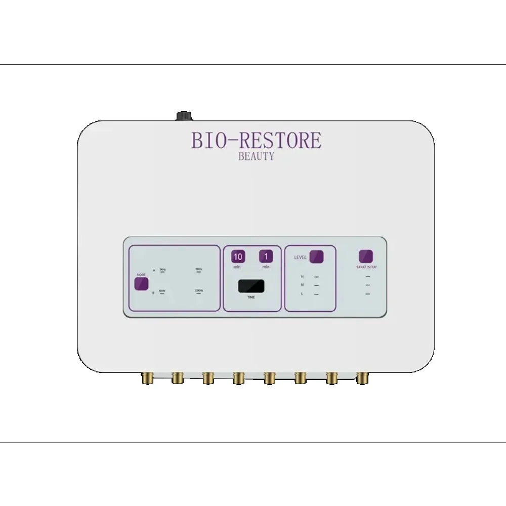 2023 new  ion cell repair and activation instrument Bio-Restore Microcurrent ionic ski care machi