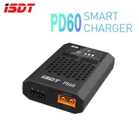 ISDT PD60 Quick Charger 60W 6A Type-C Input Battery Balance FPV Charger for 1-4S Lipo Battery RC Drone Quadcopter Multirotor