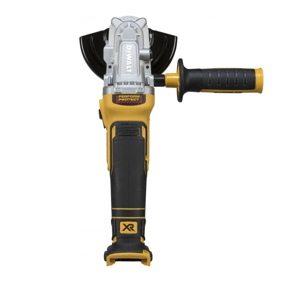 DEWALT Grinder 18V Gerinda sudut tanpa sikat, alat listrik pemoles dapat diisi ulang 125mm 9000RPM