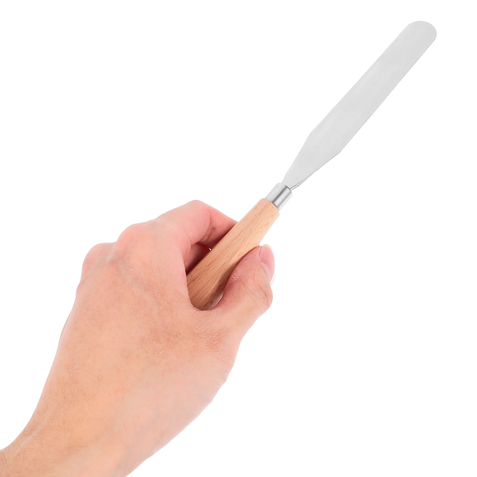 

Oil Paint Scraper Painting Scrapers Spatula Knife Blade Bamboo Premium Material