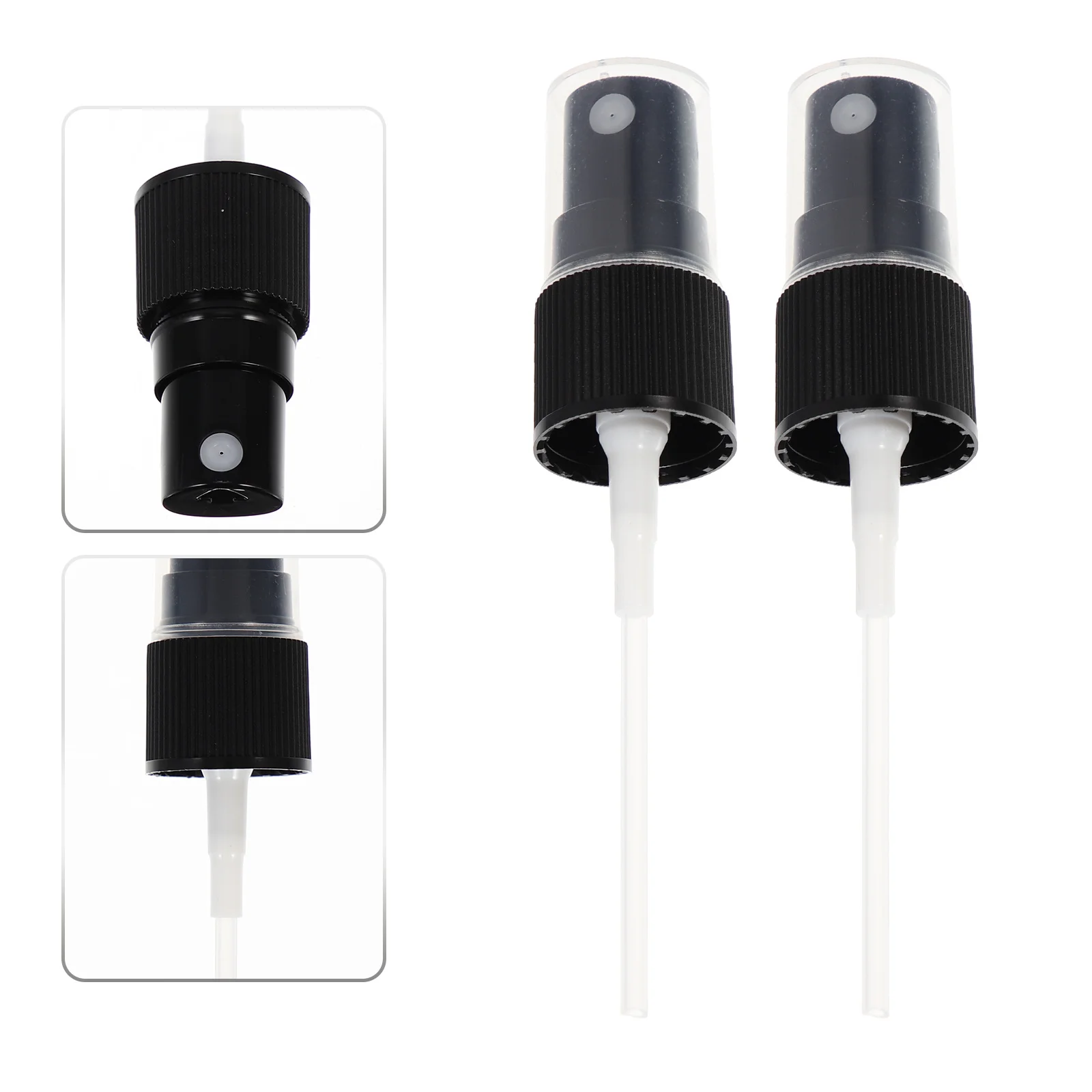 40 قطعة من فوهة الرش البديلة بغطاء شفاف بخاخ رذاذ ناعم لزجاجة الزيوت العطرية #3