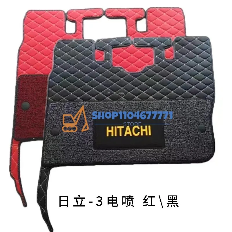 Floor Mats For Hitachi Excavator Foot Pad ZAX60 ZAX200-3 ZAX200-6 ZAX330-5A ZAX200-3G Floor Glue