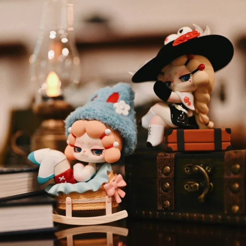 حقيقية دودو رارا الحياة بطل الرواية سلسلة يتدفقون صندوق أعمى عطلة رومانية لطيف دمية أرقام لعبة الحلي فتاة مفاجأة الهدايا