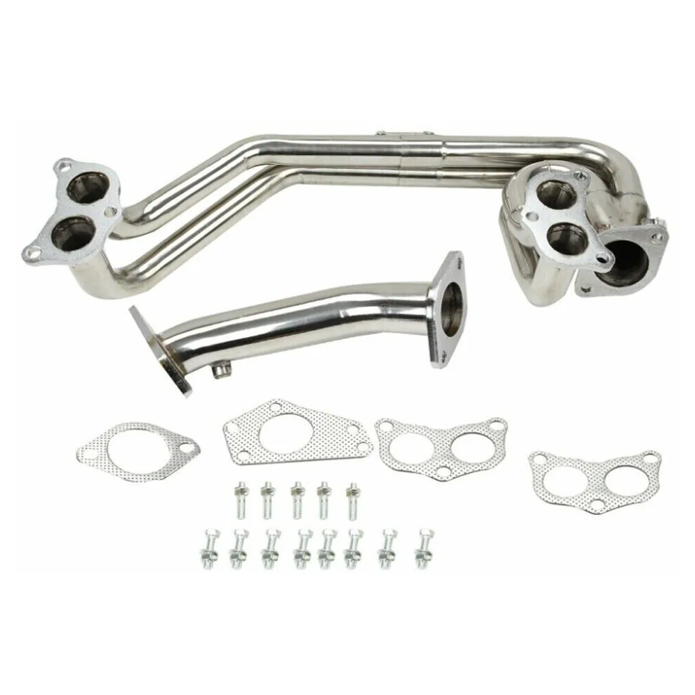 Exhaust Manifold Header Gasket Kit for 2008-2014 Impreza WRX STI 2.0L 2.5L EJ20 EJ25 Exhaust Header T-304 USA STOCK