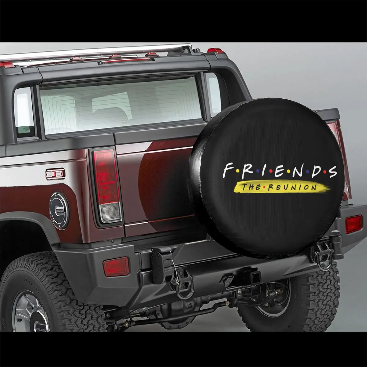 Friends Logo Spare Wheel Tire Cover Case Bag Pouch for Suzuki Mitsubish Classic TV Show Vehicle Accessories 14