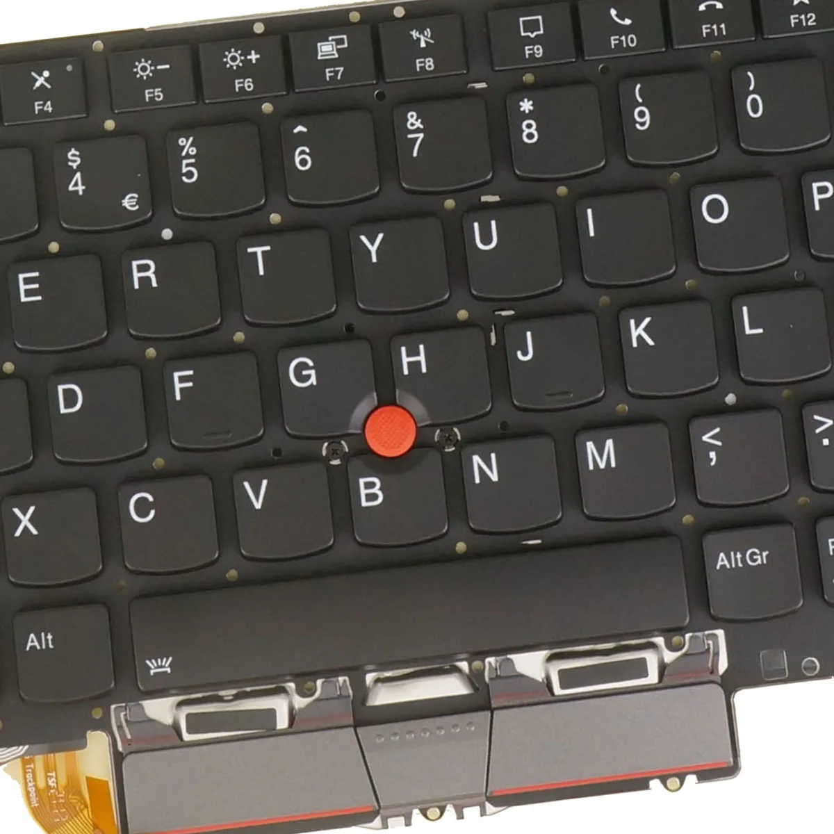 Imagem -04 - Teclado Portátil Retroiluminado para Lenovo Thinkpad x1 Carbon ° e ° 20qd 20qe 20r1 20r2 20u9 20ua Reino Unido Italiano Suíço Checo Qwertz