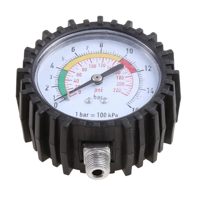 Upgraded Tire Pressure Gauge LCD Display High- Air Pressure Gauge Tire Gauge for Car & Trucks Tires with Brass Connector