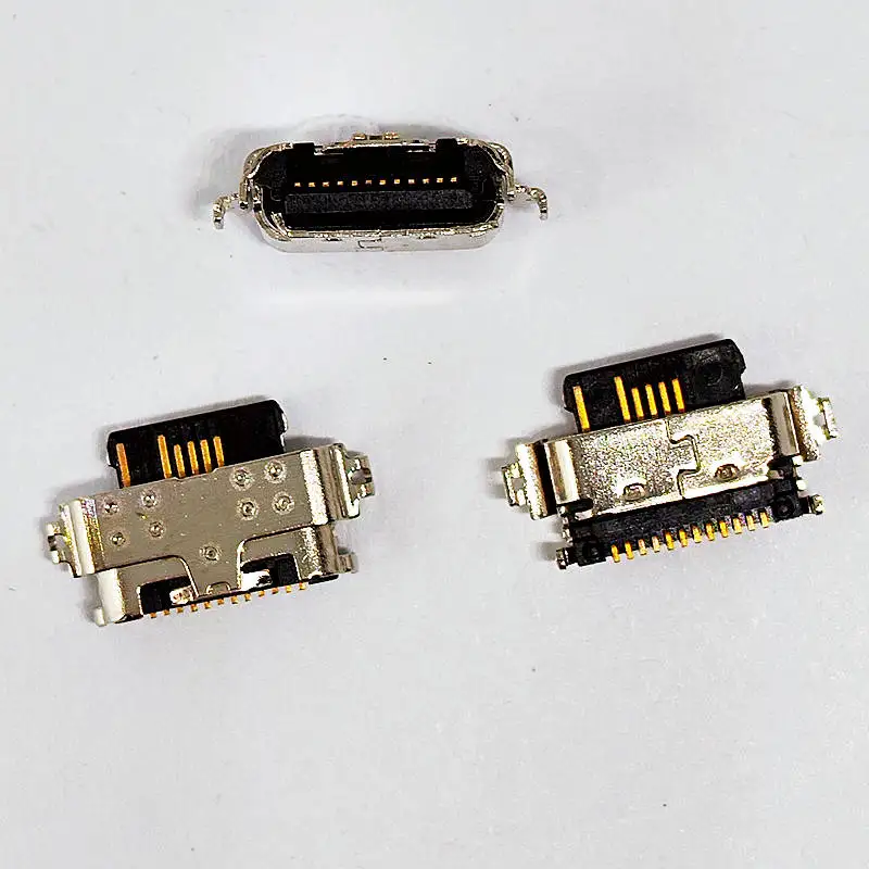 10-50Pcs Type C Micro USB Jack Charging Port Plug Dock for Alcatel 5 5086X 3X 2020 2019 5061 OT 5061U 5061A 5048 5048A 5086/Y