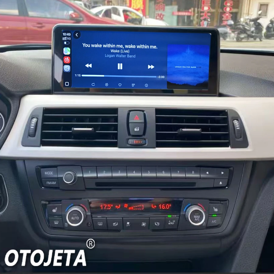 10,25 Zoll Linux Android Auto CarPlay für BMW 3er F30 2013-2019 NBT EVO Autoradio Multimedia Display Touchscreen Head Unit
