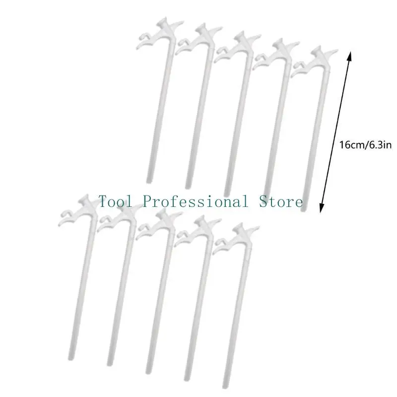 57QF 10Pcs Foam Tubes Nozzle Tips Gaps Filling Foam Replacement Tube Set