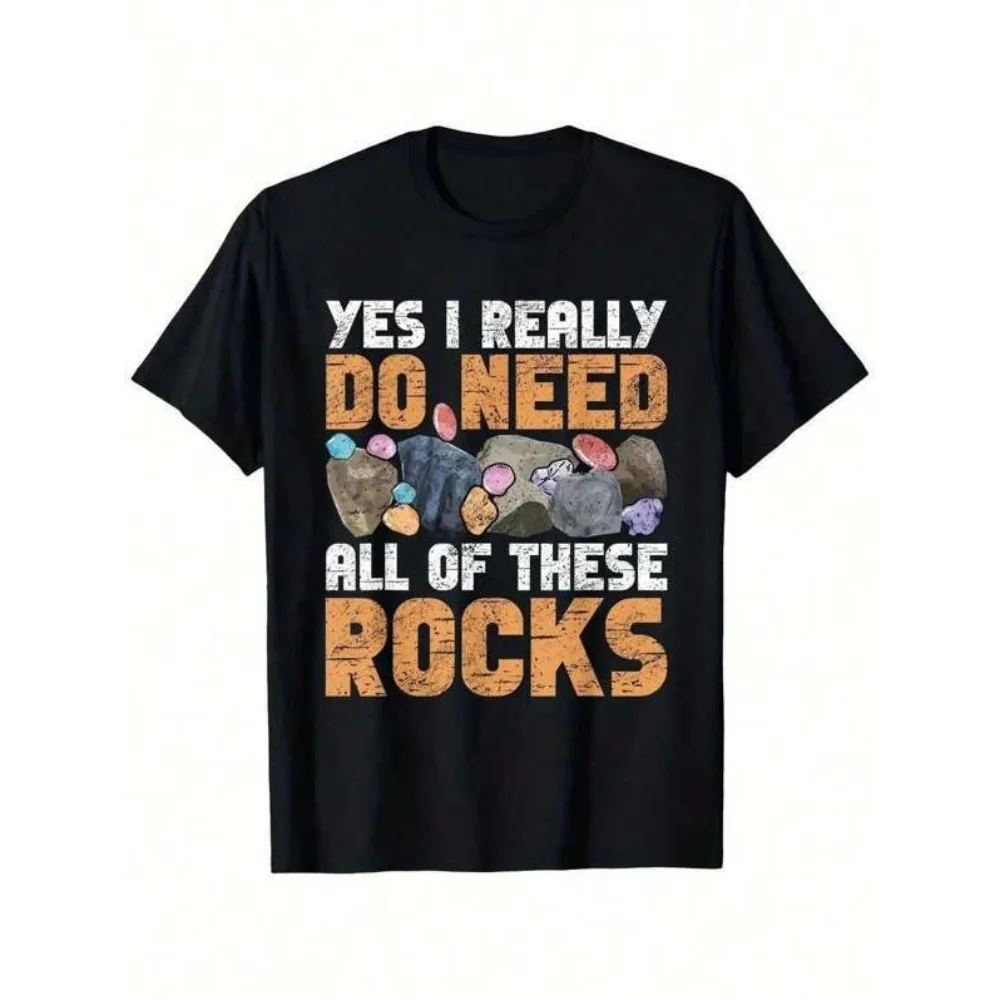 

Back To School, Youngsters' Geology-Themed Cotton T-Shirt for Boys Girls