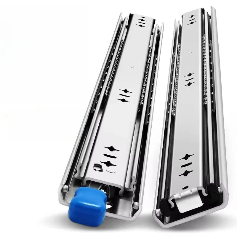 

Heavy Duty 12-60 Lock Full Extension Ball Bearings Drawer Slide Side Mount Rail Slide Rail 250 lbs Capacity 1 Pair