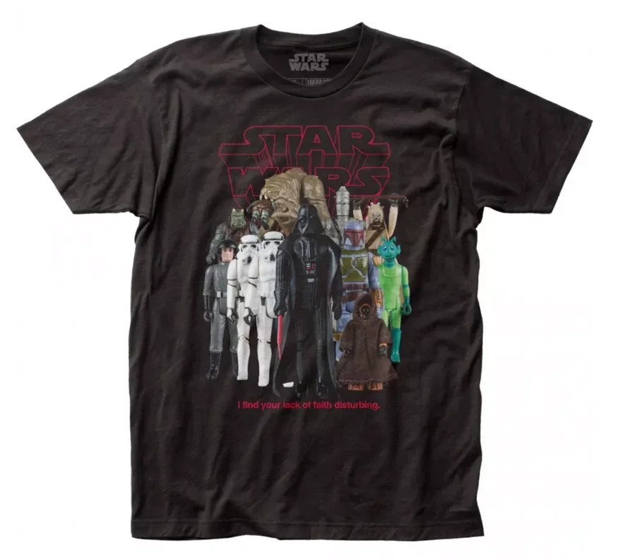

2025 Star Wars Sci-fi Retro Men's Short-sleeved T-shirt, Loose And Fitted, Street Style, Suitable For Both Men And Women