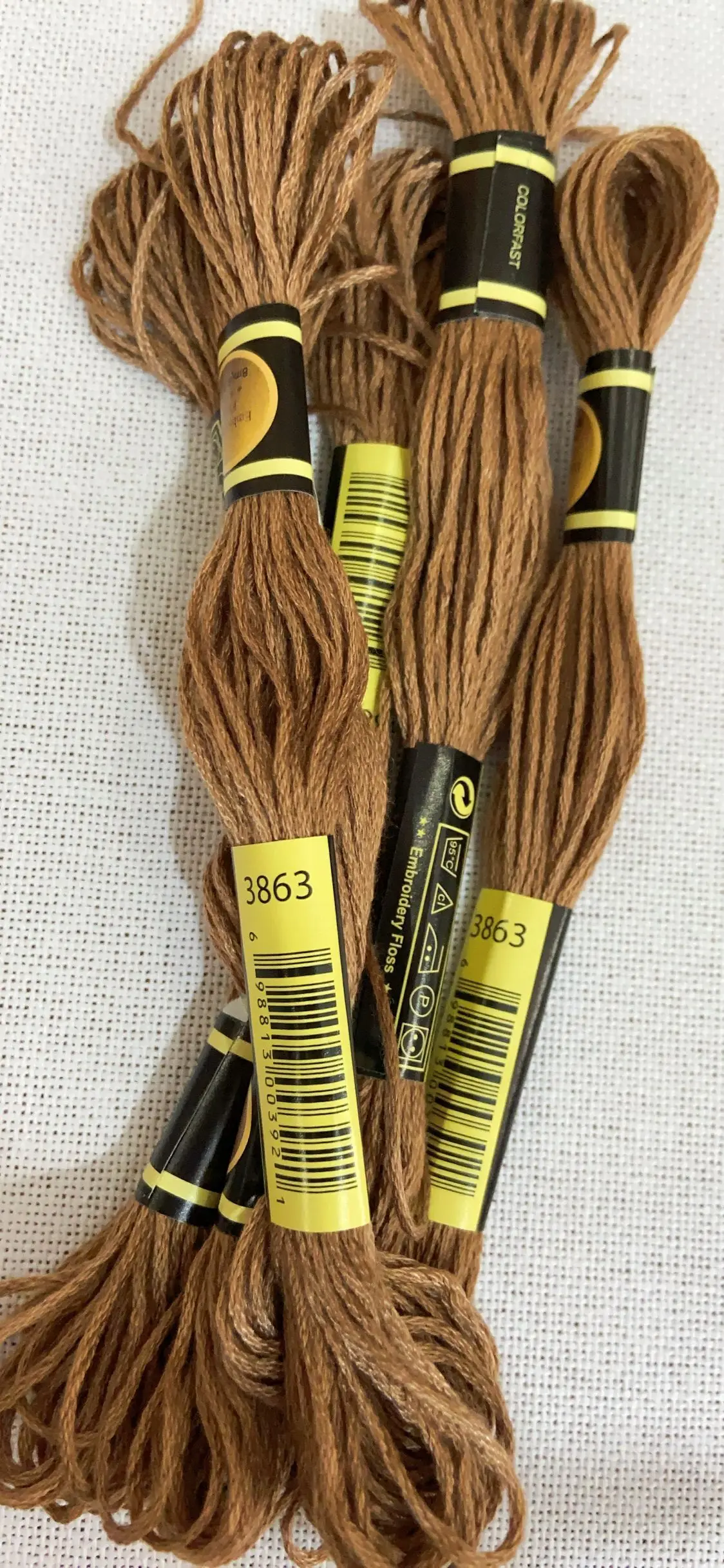 10 قطعة/LOL عبر غرزة موضوع التطريز الخيط للمبتدئين Craft بها بنفسك الحرفية سوار Craft8M Skein قوس قزح DMC 3863