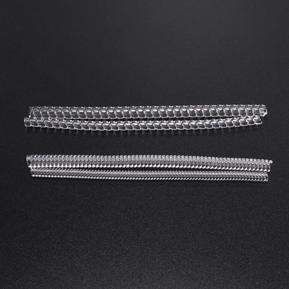 4/8 Stück/Set, transparente Spiralringwerkzeuge, Feder-Spiralring-Größenversteller, Schutzvorrichtung, Spannvorrichtung, Reduzierwerkzeug zum Anpassen der Ringgröße für Schmuck. – Detail 2
