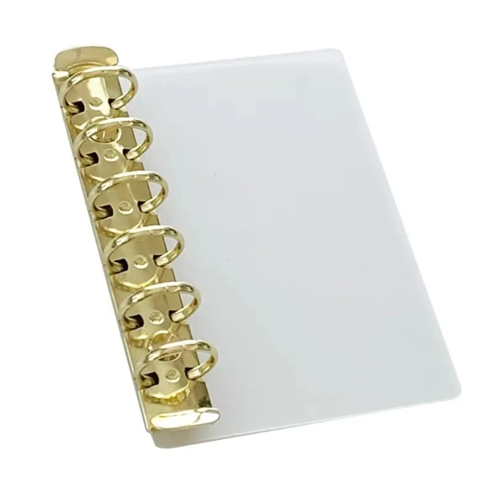 M5 A7 Loose Leaf Side Insert Board Pad Secondary Ring Handmade Clip Binder Clip Office Supplies Stationery DIY Partition