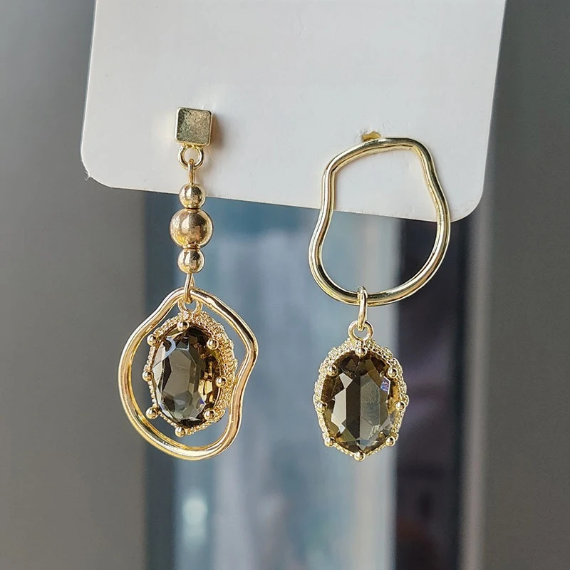 الرجعية الاتجاه غير النظامية هندسية استرخى أقراط المرأة المتخصصة العرقية نمط شخصية عطلة اكسسوارات الحفلات الهدايا #3