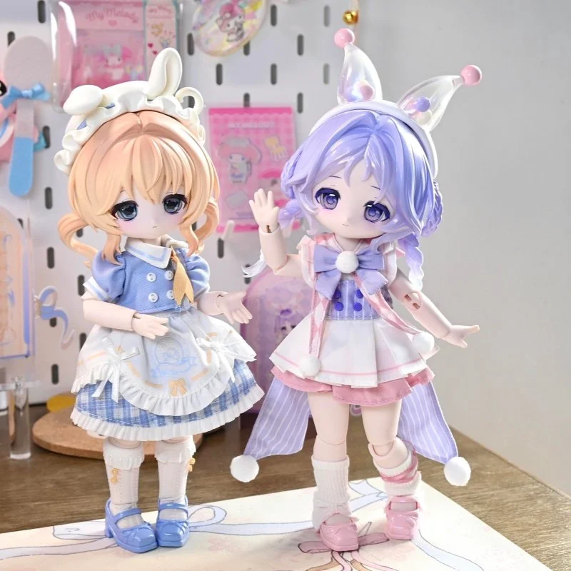 

Коллекционная шарнирная кукла Bonnie Rabbit Fantasy Blind Box BJD: полный набор, аниме-модель девочки, сюрприз-подарок