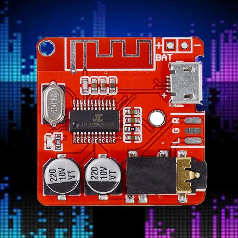 【HOME TOOLS】 Placa de decodificação + caixa MP3 Bluetooth Placa de módulo de áudio Lossless Car Speaker Placa amplificadora de áudio DIY Receptor de áudio