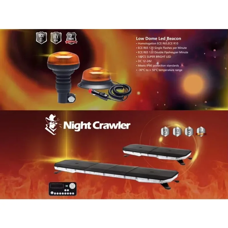 1200 Mm Waterproof Full Size Roof Mount Emergency LED Light Bar Ambulance Truck Warning Light Bar