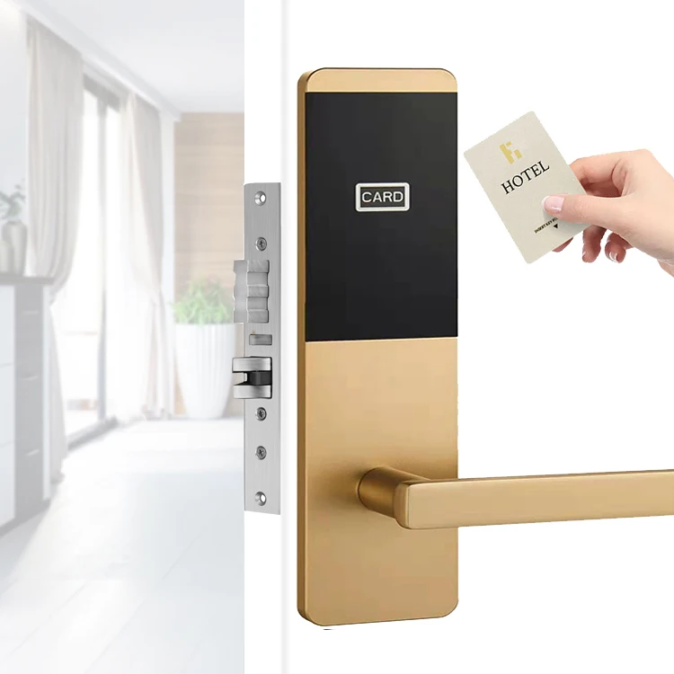 

Electronic Hotel Door Lock Smart Key Card Hotel Lock with Management System