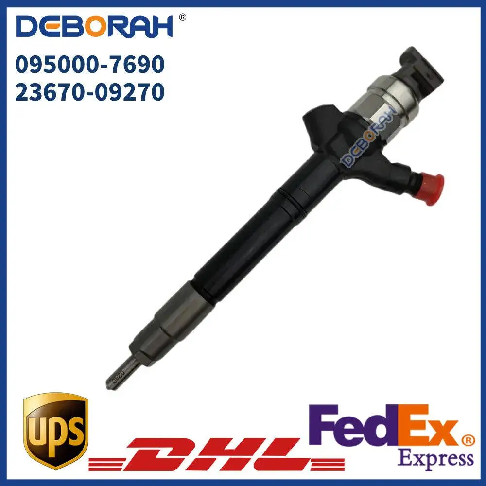 

Fuel Injector 095000-7690 23670-09270 for Toyota 1AD/2AD-FTV Avensis Corolla