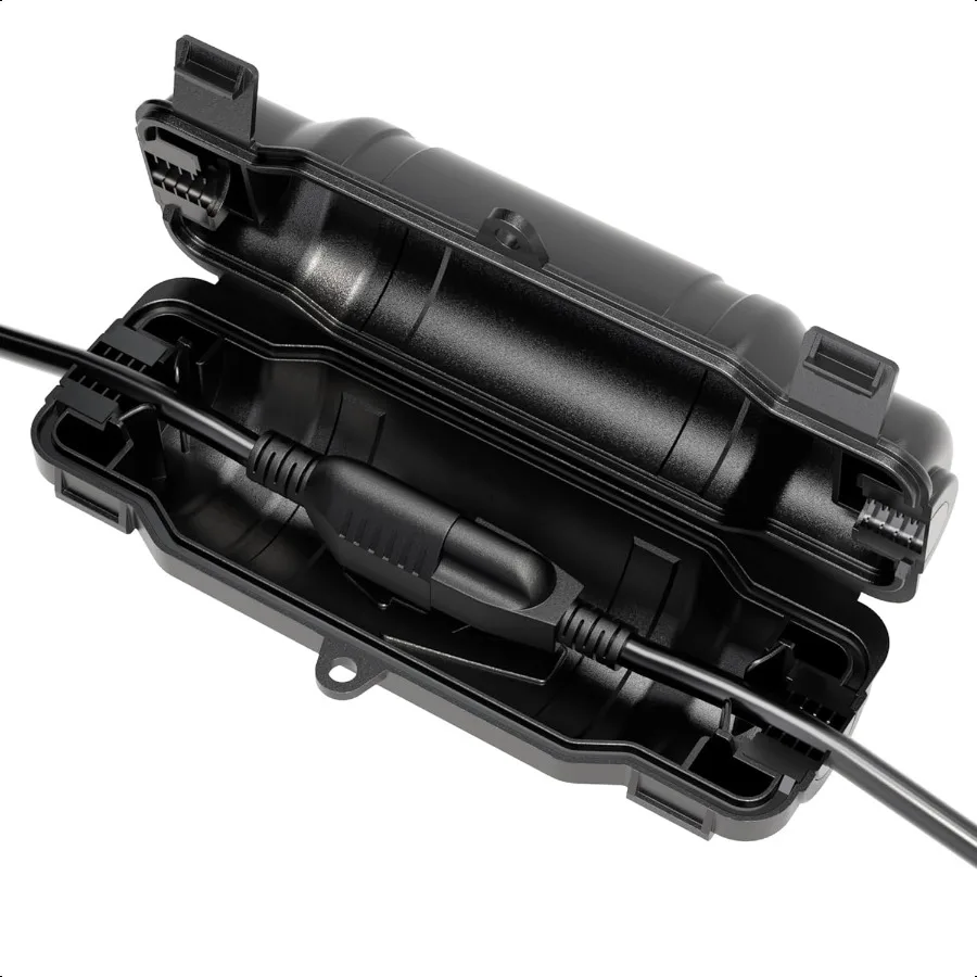 

Защитная крышка наружного удлинителя с водонепроницаемым уплотнением IP54, водонепроницаемая, атмосферостойкая, электрическая соединительная коробка с 2 латтерами