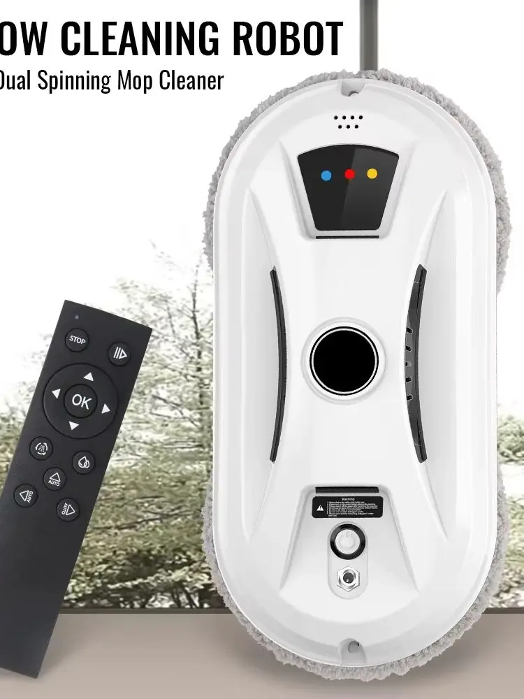 Intelligente raamreinigingsrobot Stofzuiger Robot Raamreiniger Elektrisch glas Limpiacristales Afstandsbediening voor thuis - afbeelding 2