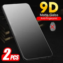 2PCS Matte Tempered Glass for Xiaomi 11 12 Lite Redmi Note 13 10 Pro 9 8 7 11S 12S 10S Poco F5 F4 F3 X3 X4 GT Screen Protector