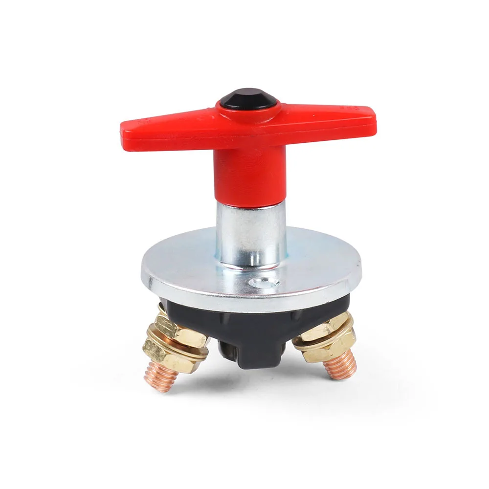 

For 300 Amp Fixed Key Battery Isolator Cut Off Kill Switch 12V - 60V Heavy Duty Electrical Switch