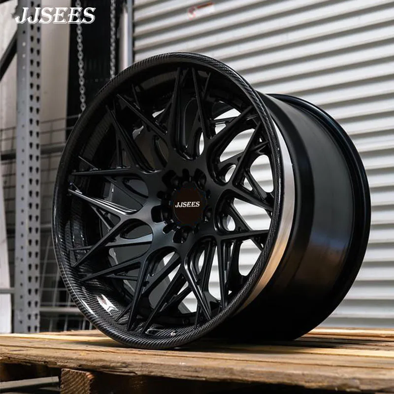 

Колесные диски JJSEES Custom OEM Deep Dish из карбона, 18, 19, 20, 21, 22 дюйма, PCD 5x120, 5x114.3, 5x112 для BMW, Audi, Urus, C8