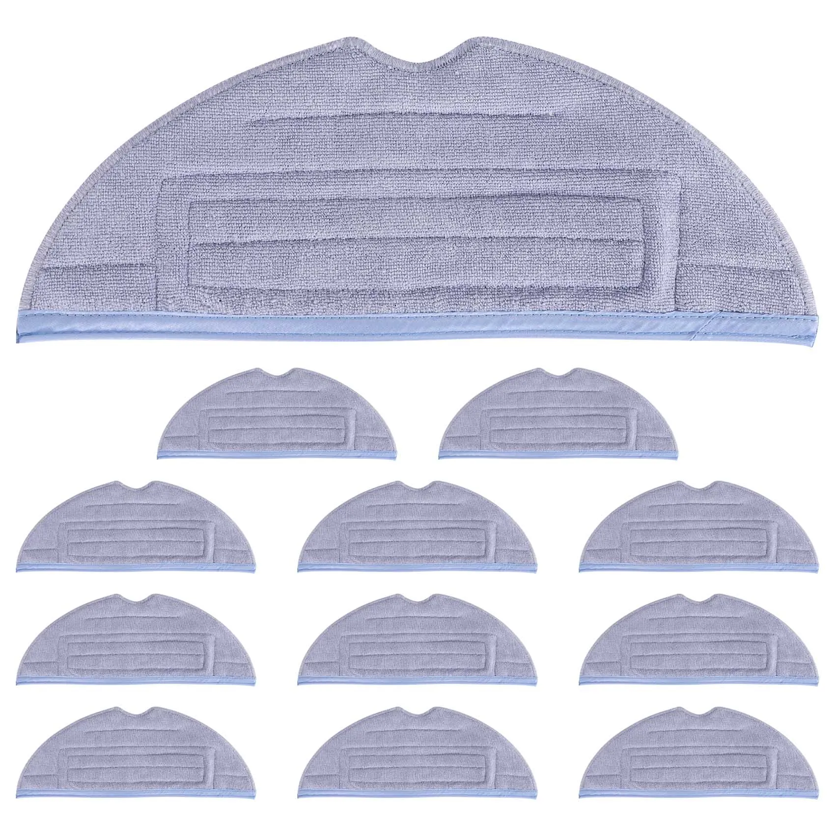 (A25M) 12 Pcs Mop Cloth for Xiaomi Roborock S7 S7+ S7 MaxV S7 MaxV Plus S7 MaxV Ultra Q7 Max+ Series Robot Vacuum Cleaner Parts