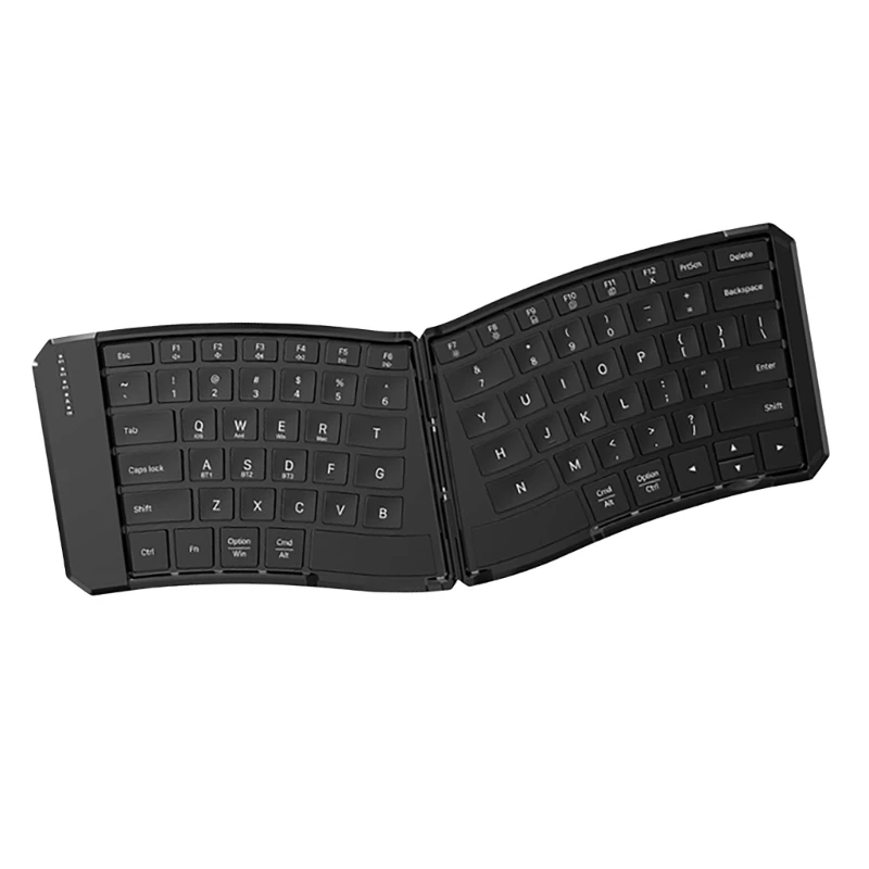 

Портативная радиоклавиатура с кожаным чехлом, бесшумное устройство для набора текста и переключения передач для мобильной панели ноутбука