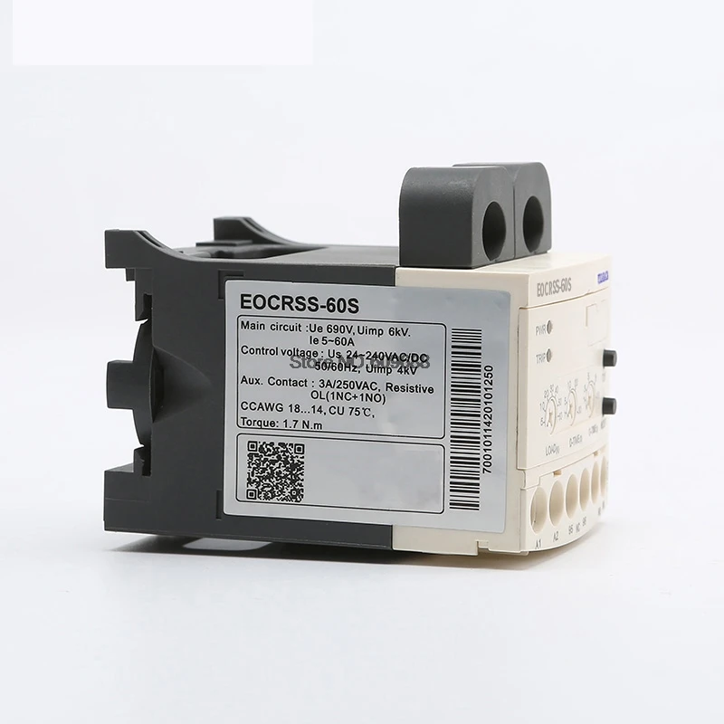 

Intelligent Thermal Overload Relay Electircal Over Current Starting Time Adjustable Relay Phase Loss Fail Motor Protector w CT