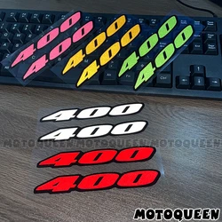 Motorcycle Emblem Tank Body Side Fairing Decal Stickers For GSXR GSF GSR GSX VFR CB CBR LTZ DRZ AN VL Fazer Ninja Z 400 F R RR