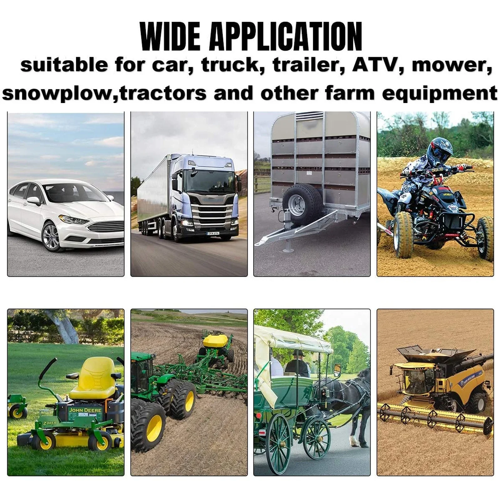 

15Pcs Lynch Pin Heavy Duty Retaining Pins Durable Spring Loaded for Farm Tractors Trailers Lawn Mowers Quick Release Shaft