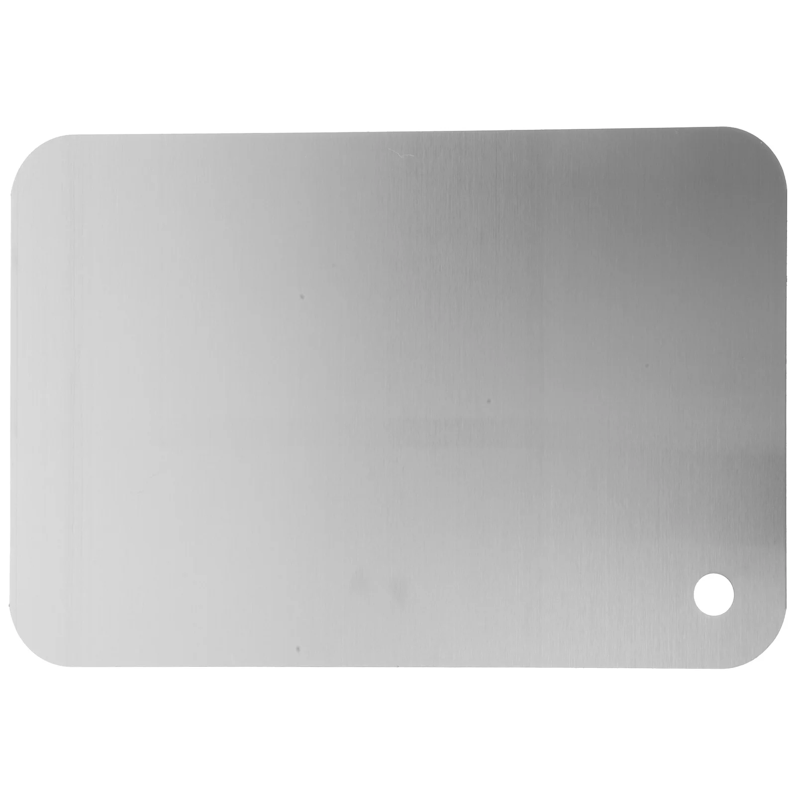 

Stainless Steel Cutting Board Kitchen Boards for Countertop Metal Food Chopping Round