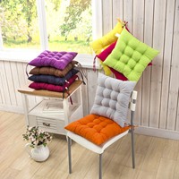 40cmThrow Pillow Chair Fixed Rope Non-Slip Seat Cushion Nap Pillows Home Office Chair Cushion Seat Soft Pad Pillow Sofa Cushion