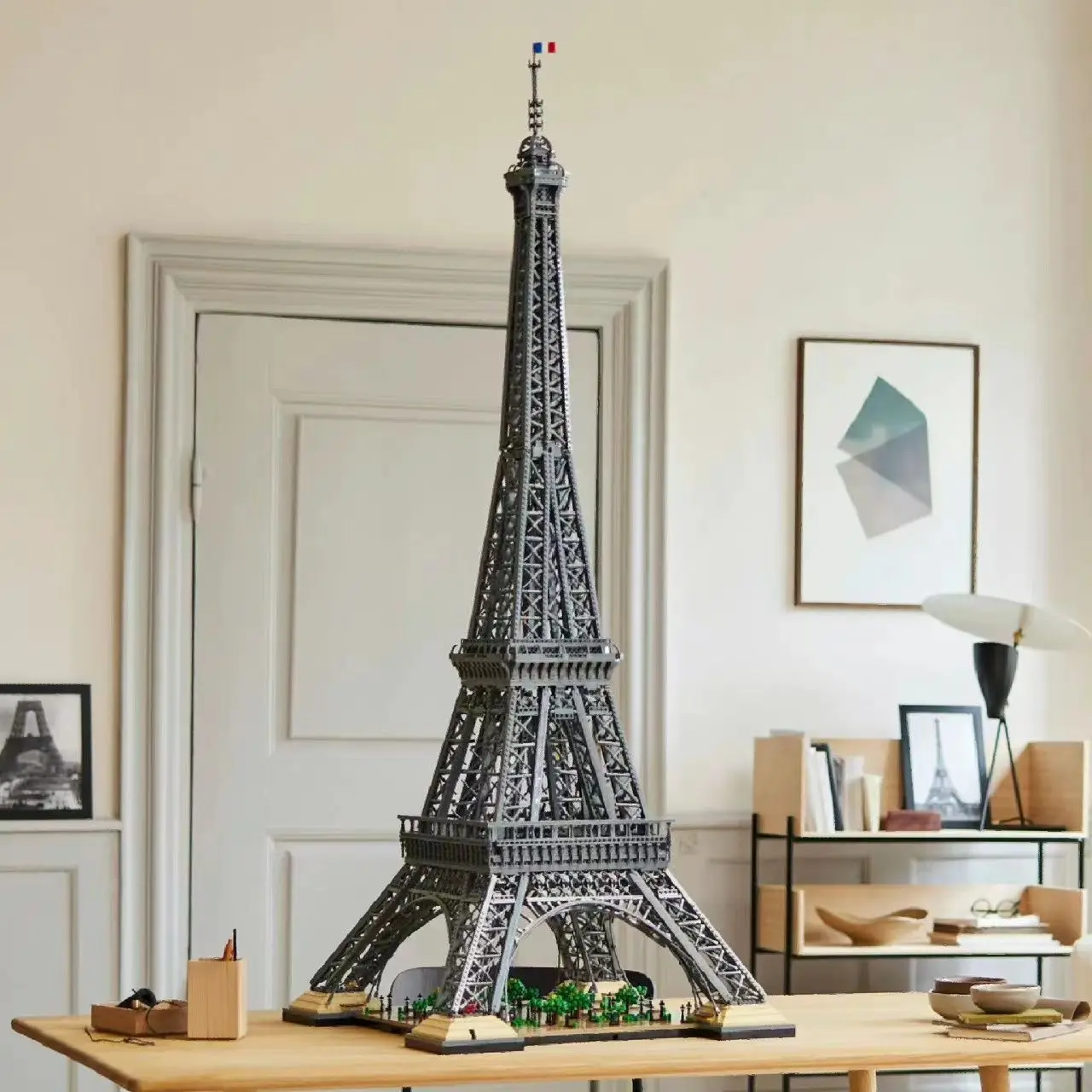 

1.49-meter Eiffel Tower compatible version 10307 10001 Paris architectural model building block set, adult and children's toys,